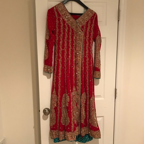 Dresses & Skirts - Pakistani Indian wedding bridal dress